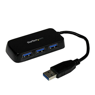 StarTech.com 4-port USB 3.0 hub with integrated cable