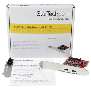 StarTech.com PEXUSB312C pas cher