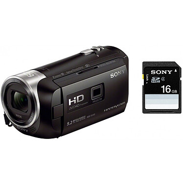 Sony HDR-PJ410B + carte microSD 16 Go