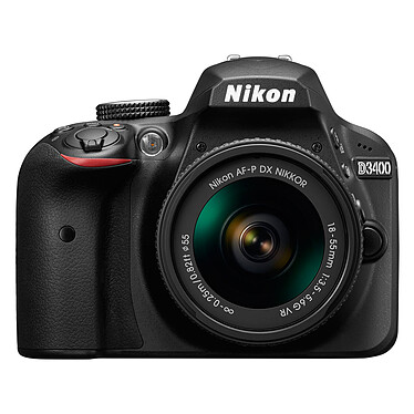 Nikon D3400 + AF-P 18-55 VR negro