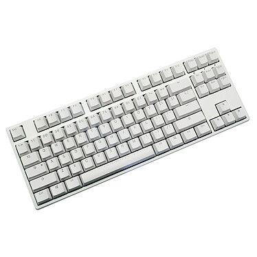 Avis Ducky Channel One TKL RGB (coloris blanc - MX RGB Red - touches ABS)