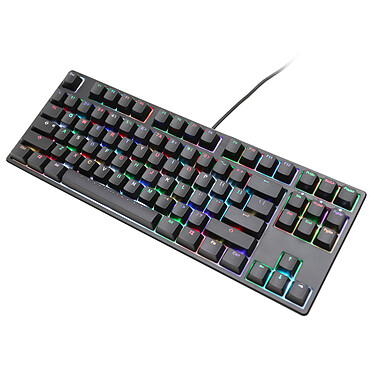 Ducky Channel One TKL RGB (coloris noir - MX RGB Blue - touches ABS)