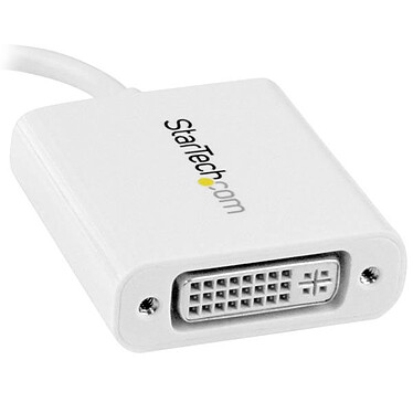 Avis StarTech.com Adaptateur vidéo USB Type-C vers DVI - M/F - Blanc
