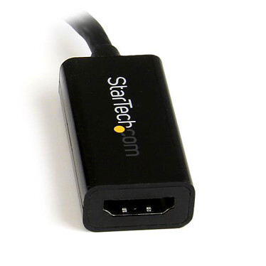 Avis StarTech.com Adaptateur actif DisplayPort 1.2 vers HDMI 4K - M/F - 0.15 m - Noir