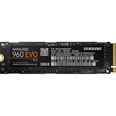 SAMSUNG SSD 960 EVO 500GO M2 2280 NVME
