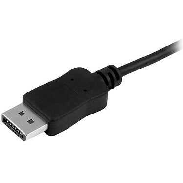 Avis StarTech.com Câble Adaptateur USB-C vers DisplayPort 1.2 4K 60Hz - HBR2 - Compatible Thunderbolt 3 - M/M - 1.8 m - Noir