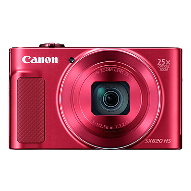 Canon PowerShot SX620 HS Rouge Appareil photo 20.2 MP - Zoom optique 25x - Vidéo Full HD - micro HDMI - Ecran LCD 3" - Wi-Fi et NFC