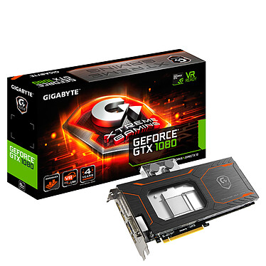 Gigabyte GeForce GTX 1080 Xtreme Gaming WATERFORCE WB 8G - GV-N1080XTREME WB-8GD