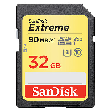 SanDisk tarjeta de memoria SDHC Extreme UHS-1 U3 V30 32 GB