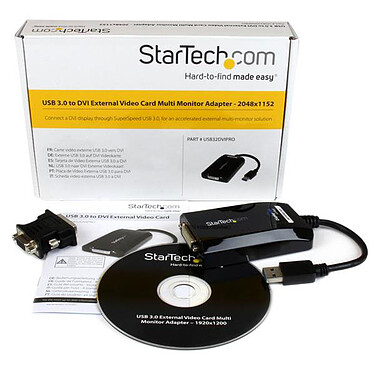 StarTech.com USB32DVIPRO pas cher