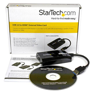 Acheter StarTech.com Adaptateur multi-écrans USB 3.0 vers HDMI 1080p - Mac et PC - Certifié DisplayLink
