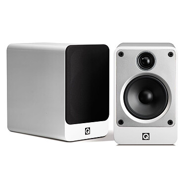 Bluesound Powernode 2 Blanc + Q Acoustics Concept 20 Blanc pas cher