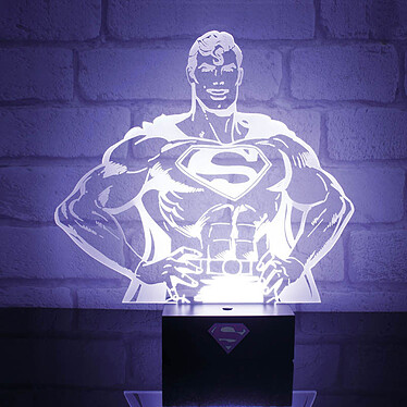  Superman - Lampe d'ambiance USB à LED