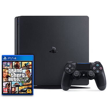Sony PlayStation 4 Slim (500 Go) + Grand Theft Auto V - GTA 5