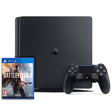 Sony PlayStation 4 Slim (500 Go) + Battlefield 1