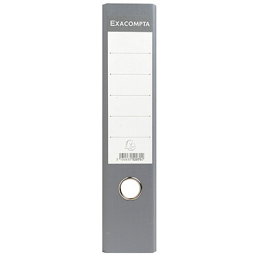 Exacompta Lever arch file Marbr 70mm with punch Grey