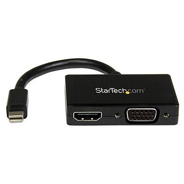 StarTech.com Adaptateur Audio-Vidéo 2 en 1 mini DisplayPort vers HDMI et VGA - M/F - 0.15 m