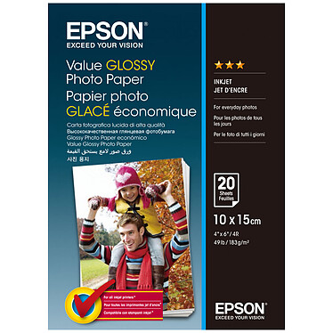 Epson Value Glossy 10x15 cm (C13S400037)
