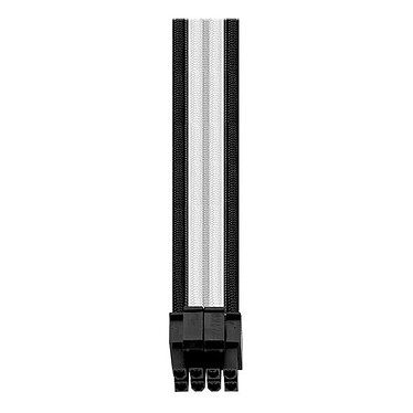 Nota Thermaltake TtMod Sleeve Cable (Cavo di estensione Cble Tress) - Bianco e nero