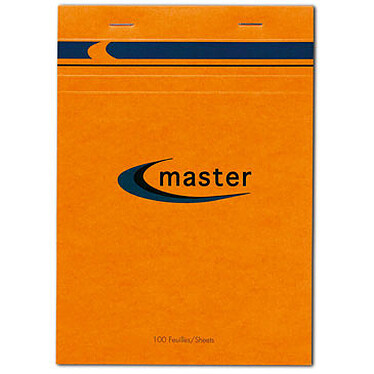 Master Staple Pad 21 x 29.7 cm quadrill 5 x 5 100 sheets
