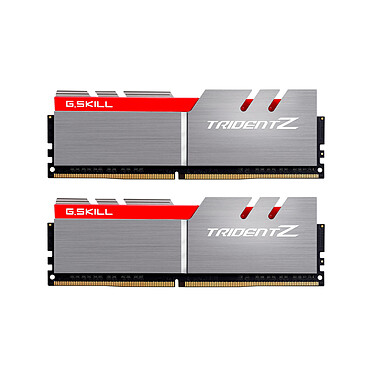 G.Skill Trident Z 16 Go (2x 8 Go) DDR4 3200 MHz CL14 (Argent/Rouge)
