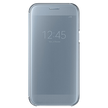 Samsung Clear View Cover Bleu Samsung Galaxy A5 2017 