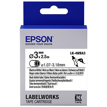 Epson LK-4WBA3 black/white