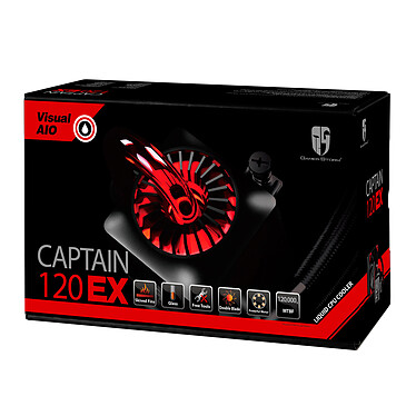 Deepcool Gamer Storm Captain 120EX V2 (Negro) a bajo precio