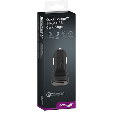 Avis Cabstone Quick Charge 1 Port USB Car Charger