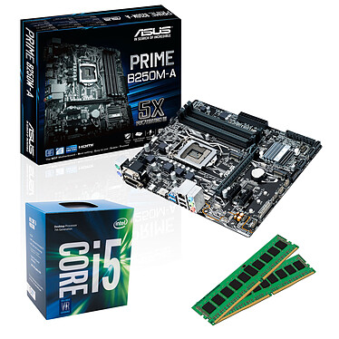 Kit Upgrade PC Core i5 ASUS B250M-A 4 Go