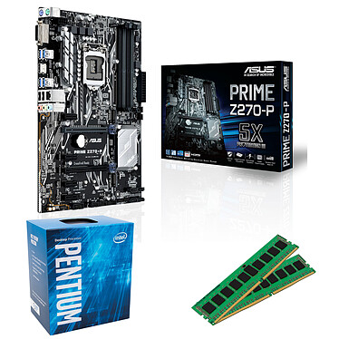 Kit Upgrade PC Pentium G4400 ASUS PRIME Z270-P 8 Go