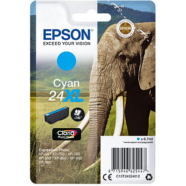 Epson Elephant 24XL Ciano