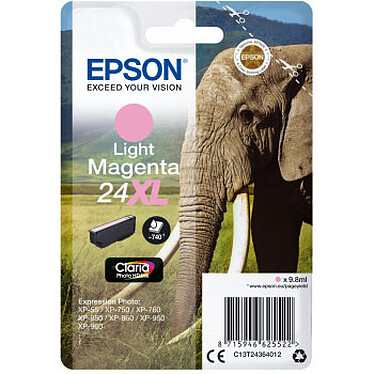 Epson Elephant 24XL Magenta Transparente
