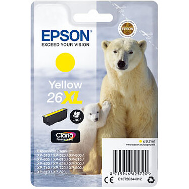 Epson Polar Bear 26 XL Amarillo 26 XL