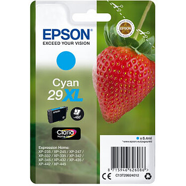 Epson Strawberry 29XL Cyan