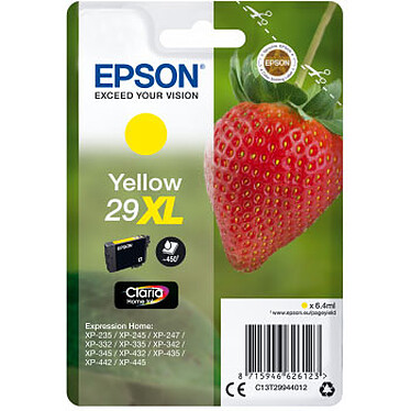 Epson Fresa 29XL Amarillo
