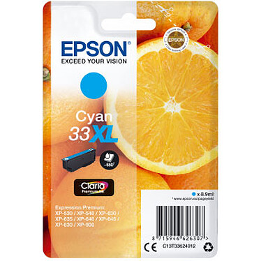 Epson Naranjas 33 XL Cyan