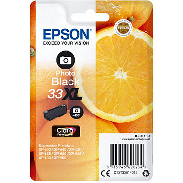 Epson Oranges 33 XL Black Photo