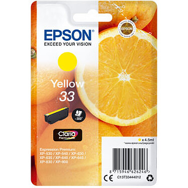 Epson Orange 33 Yellow