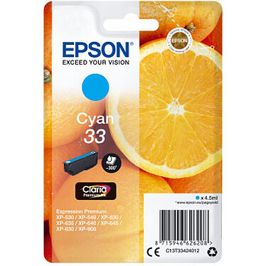 Epson Naranjas 33 Cyan
