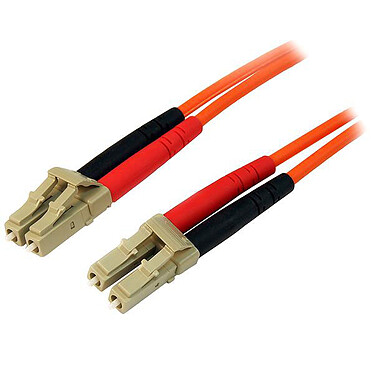 StarTech.com Câble fibre optique duplex 50/125 multimode LC/LC - 3 m