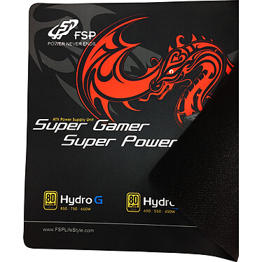 FSP Hydro X 550 + Tapis de souris Gaming OFFERT ! pas cher