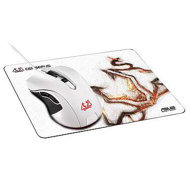 ASUS Cerberus Mouse + Mouse Pad (Arctic)