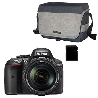 Nikon D5300 + AF-S DX NIKKOR 18-140MM + CF-EU11 + Carte SDHC 8 Go