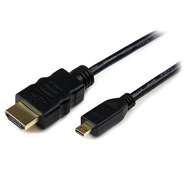 StarTech.com Câble HDMI vers micro HDMI 4K 30Hz avec Ethernet - M/M - 1 m