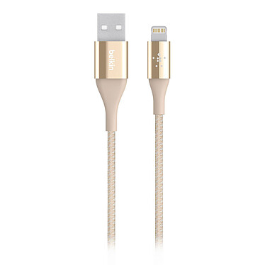 Belkin Câble Lightning vers USB MIXIT DuraTek - 1.2 m (Or)