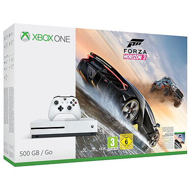 Microsoft Xbox One S (500 Go) + Forza Horizon 3