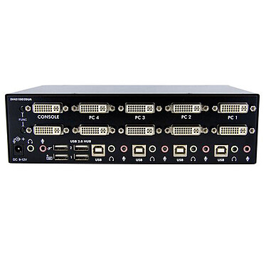 Avis StarTech.com KVM switch écran clavier souris, 2 ports DVI, USB et Audio