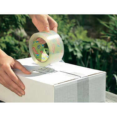  tesa Eco & Strong Ruban d'emballage 66m x 50mm Transparent