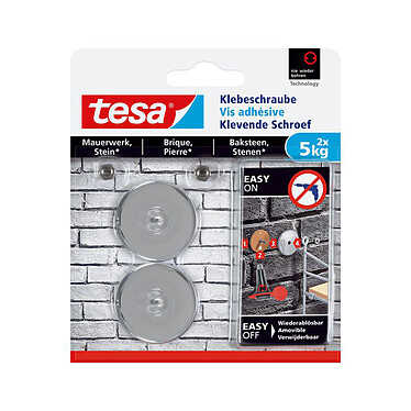 tesa Round Adhesive Screw - 5kg